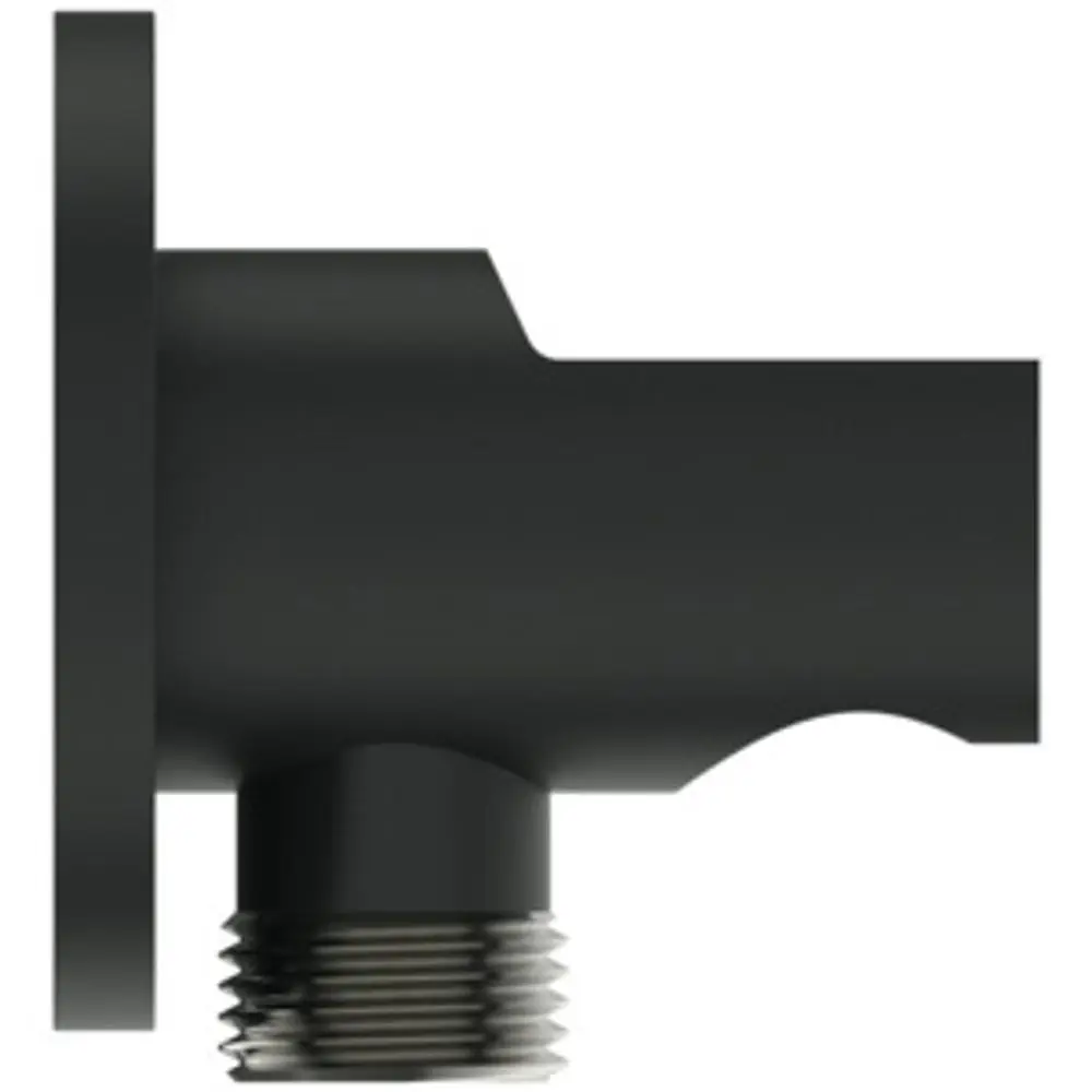IS-Wandhalter-Idealrain-Atelier-f-HB-u-Brauseschlauch-G1-2-Silk-Black-BC807XG gallery number 2